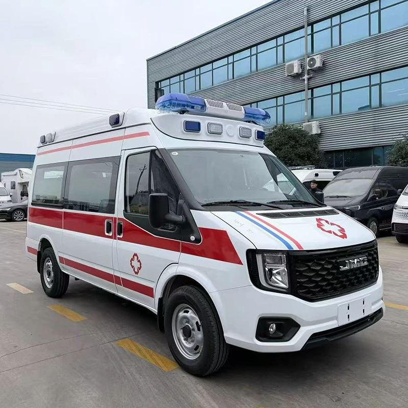 JMC Diesel Mobile ICU Ambulance Car factory